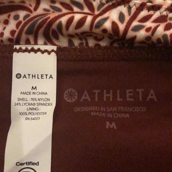 Athleta Bikini Bottom NWT Medium Aqualuxe Batik - Picture 6 of 8